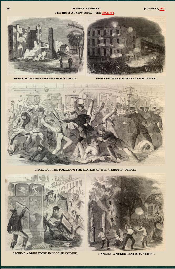 1863 July New York Draft Riots