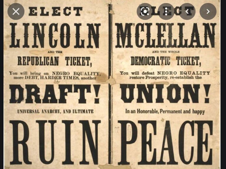 Lincoln vs McClellan Race