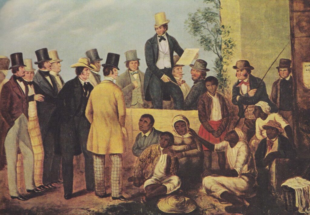 Slave Market - 1852