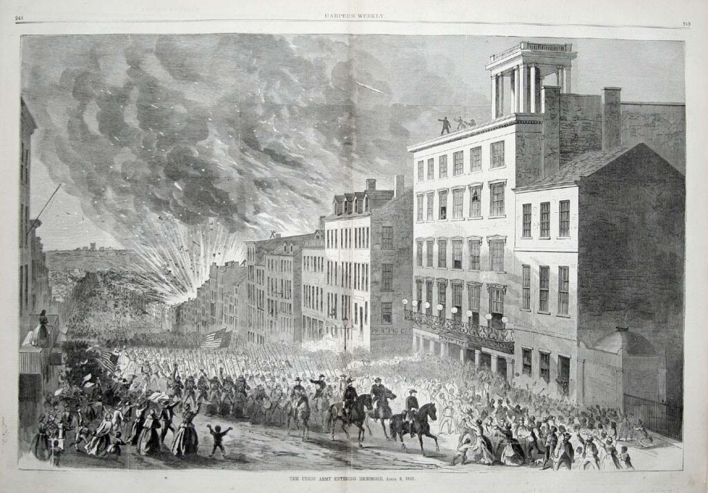 Union Forces Entering Richmond