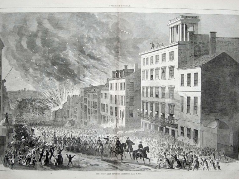 Union Forces Entering Richmond
