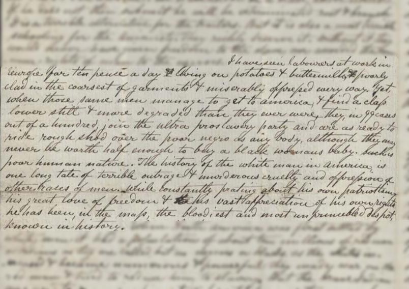 Thomas Jackson Handwriting Example